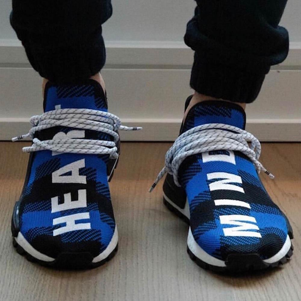 Bbc hu nmd blue plaid online