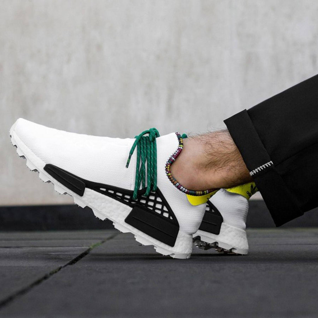 adidas NMD Hu Pharrell Inspiration Pack White Men's Sneakers Size 12.5