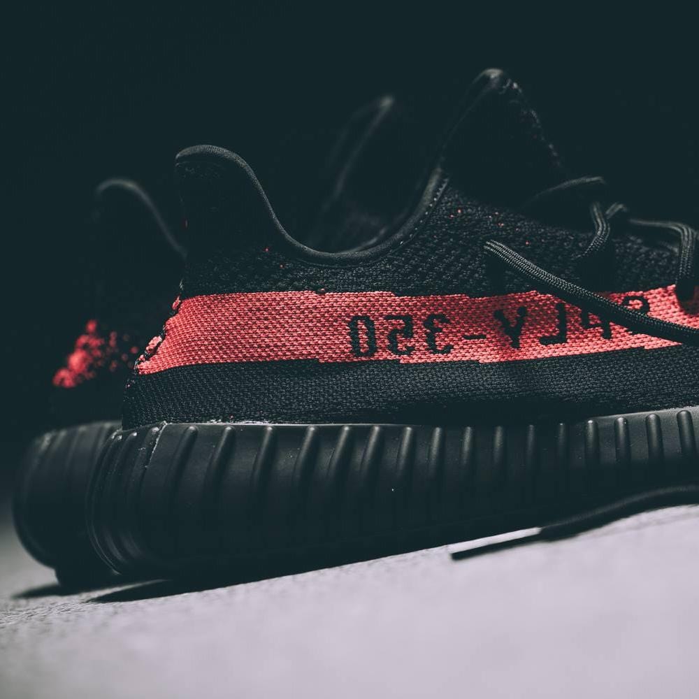 adidas Yeezy Boost 350 V2 Core Black Red — Kick Game