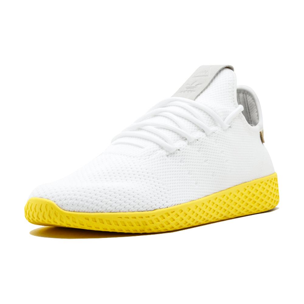 Pharrell Williams x adidas Originals Tennis HU White Yellow Kick Game