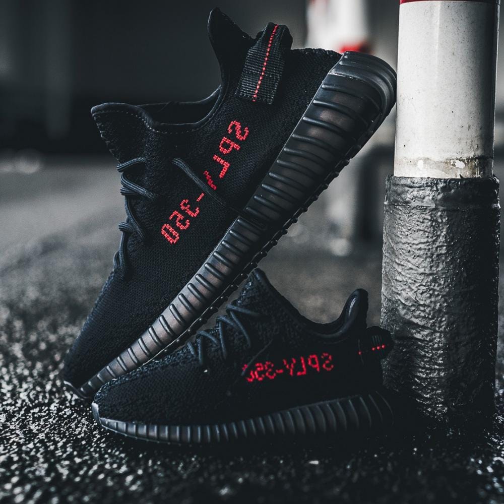 Adidas Yeezy Boost 350 V2 Infant Core Black-Red — Kick Game