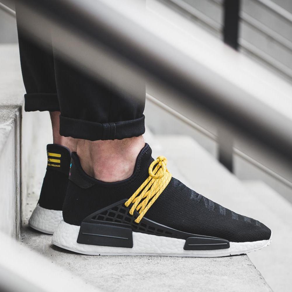 Pharrell Williams x adidas Originals NMD Human Race Black — Kick Game