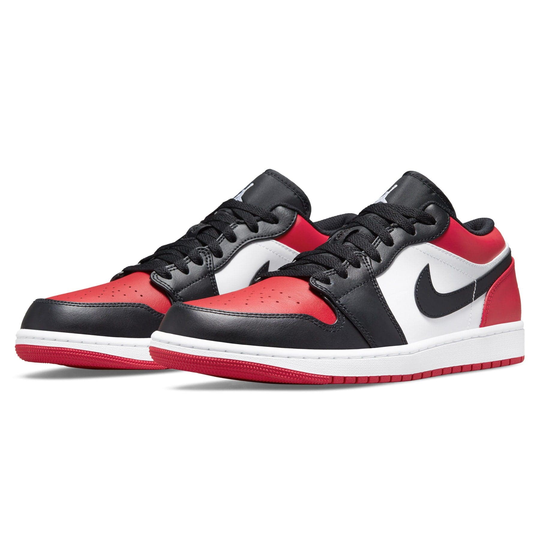 Air Jordan 1 Low Bred Toe Kick Game