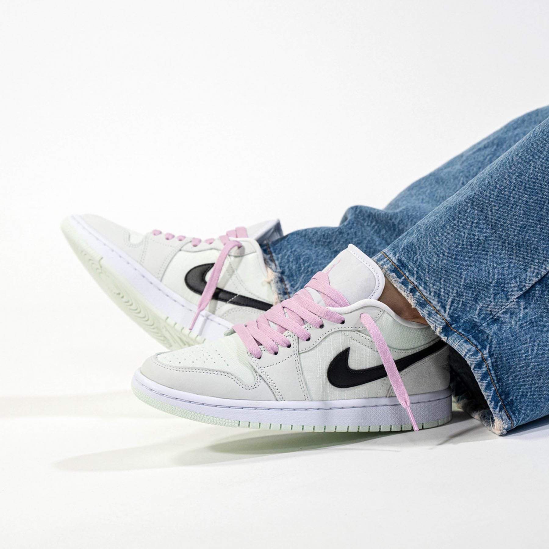 Air Jordan 1 Wmns Low SE 'Barely Green' — Kick Game