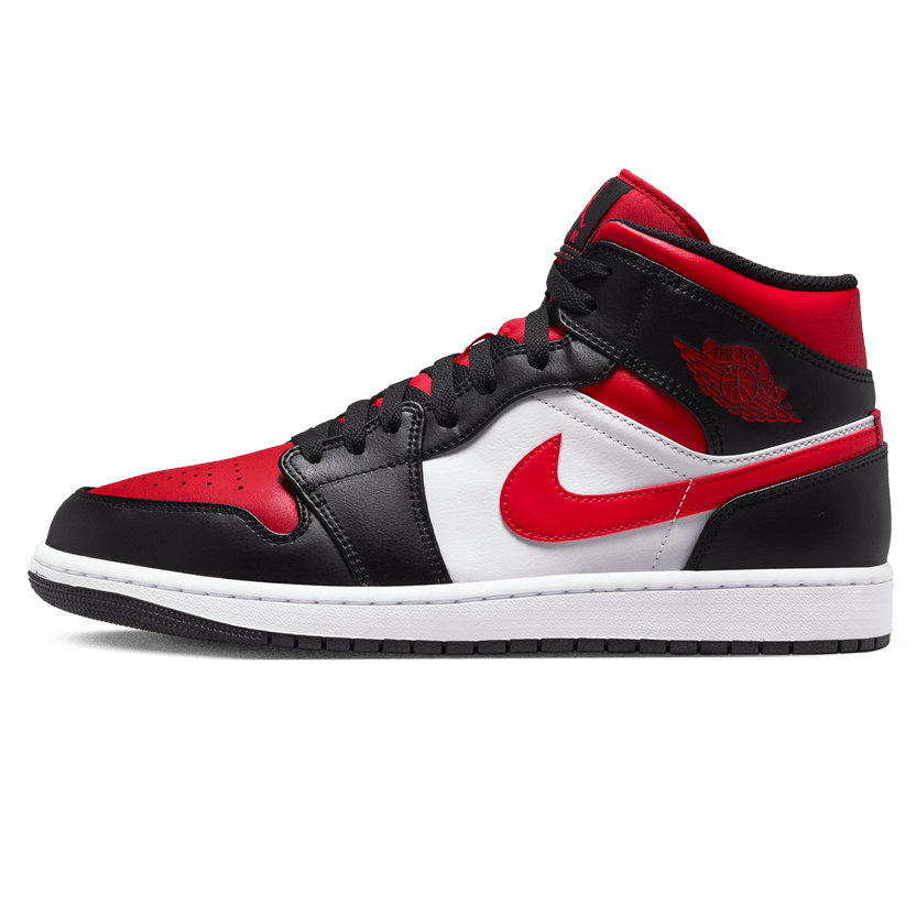 Air Jordan 1 Mid 'Black Fire Red' — Kick Game