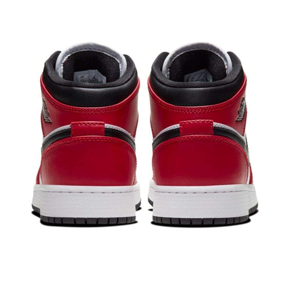 Air jordan 1 mid outlet chicago white black red