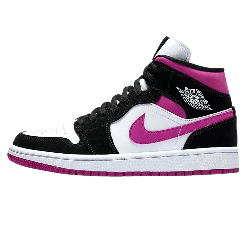 Air Jordan 1 Wmns Mid Black Cactus Flower — Kick Game