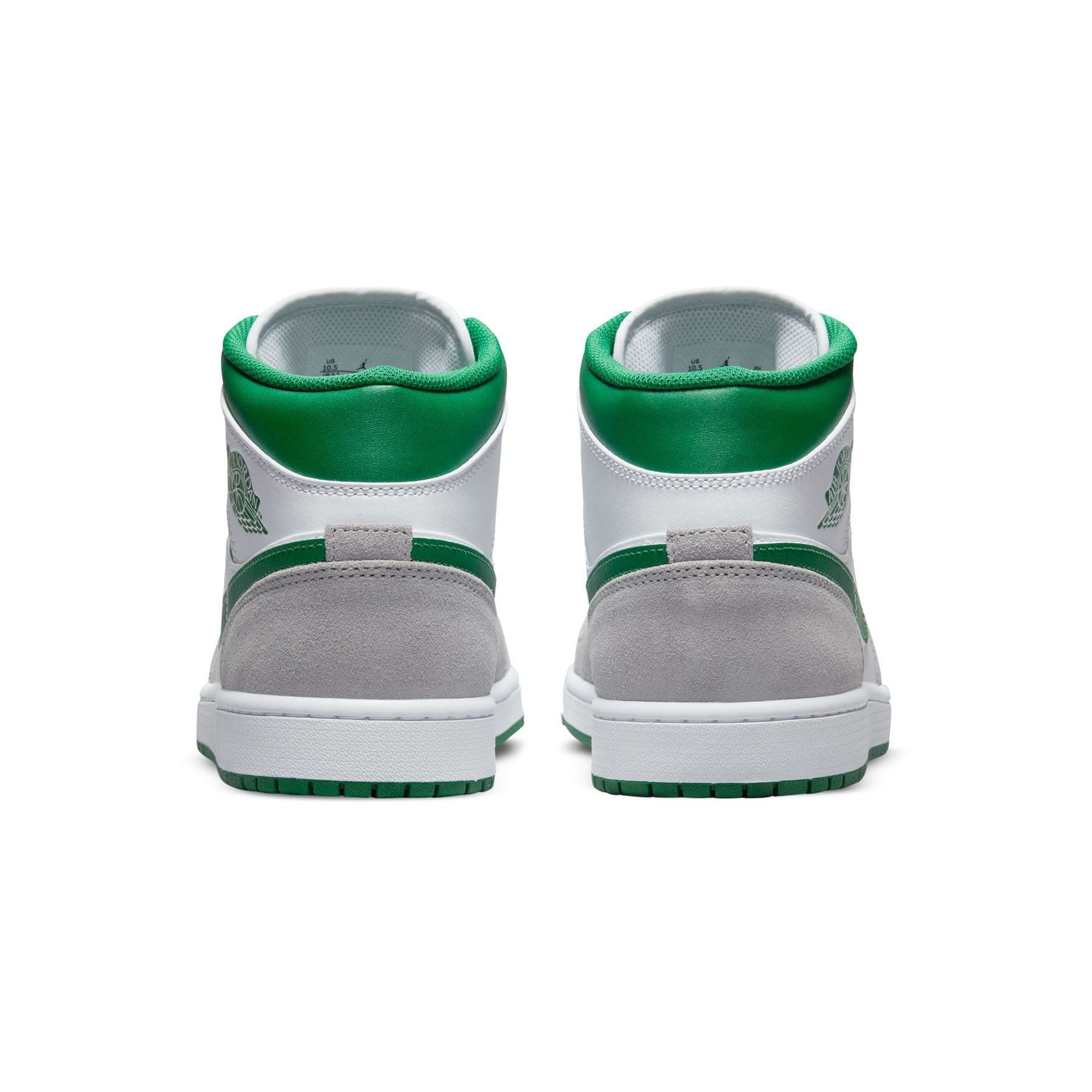 Air Jordan 1 Mid SE Grey Pine Green Kick Game