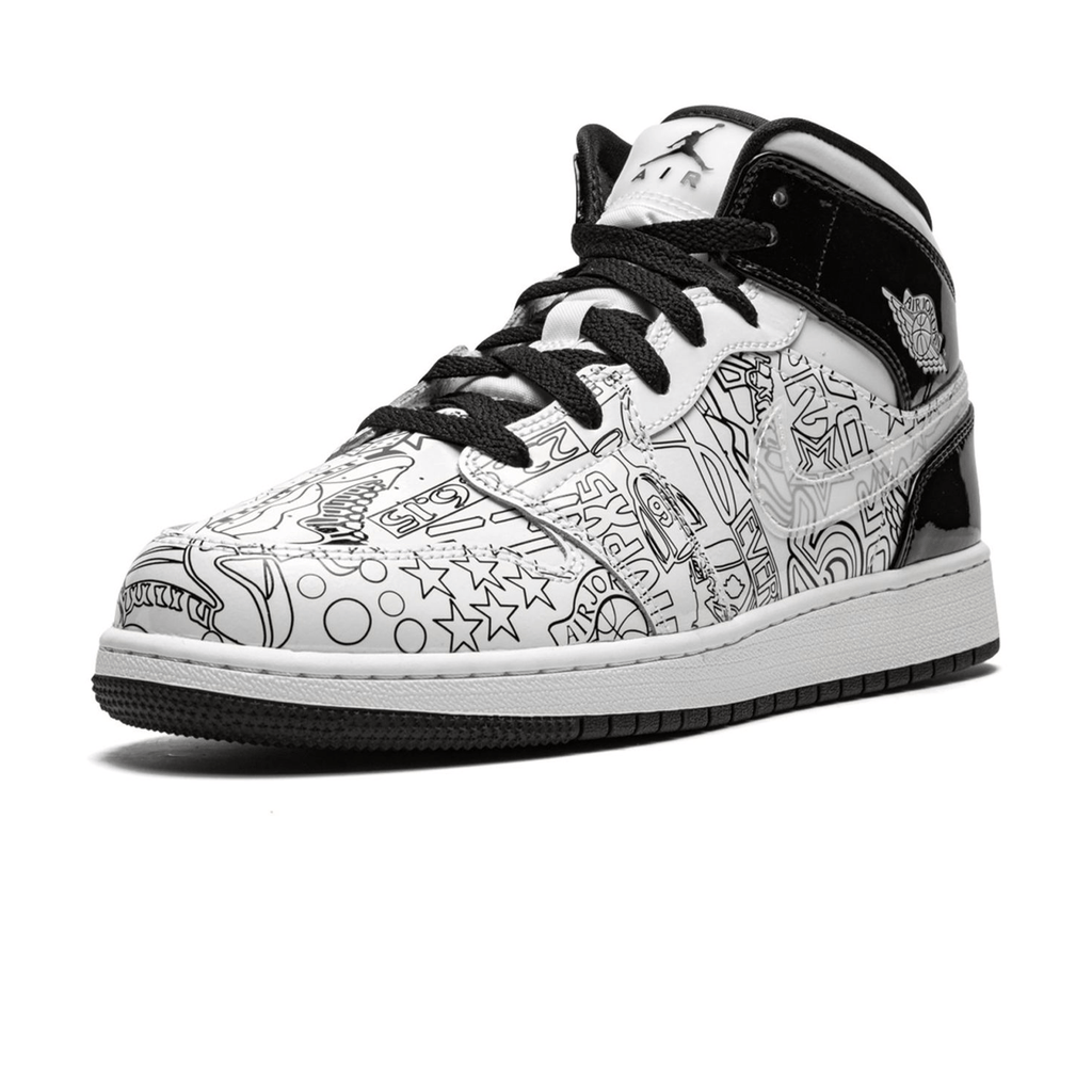 Air Jordan 1 Mid SE GS 'DIY' - Kick Game