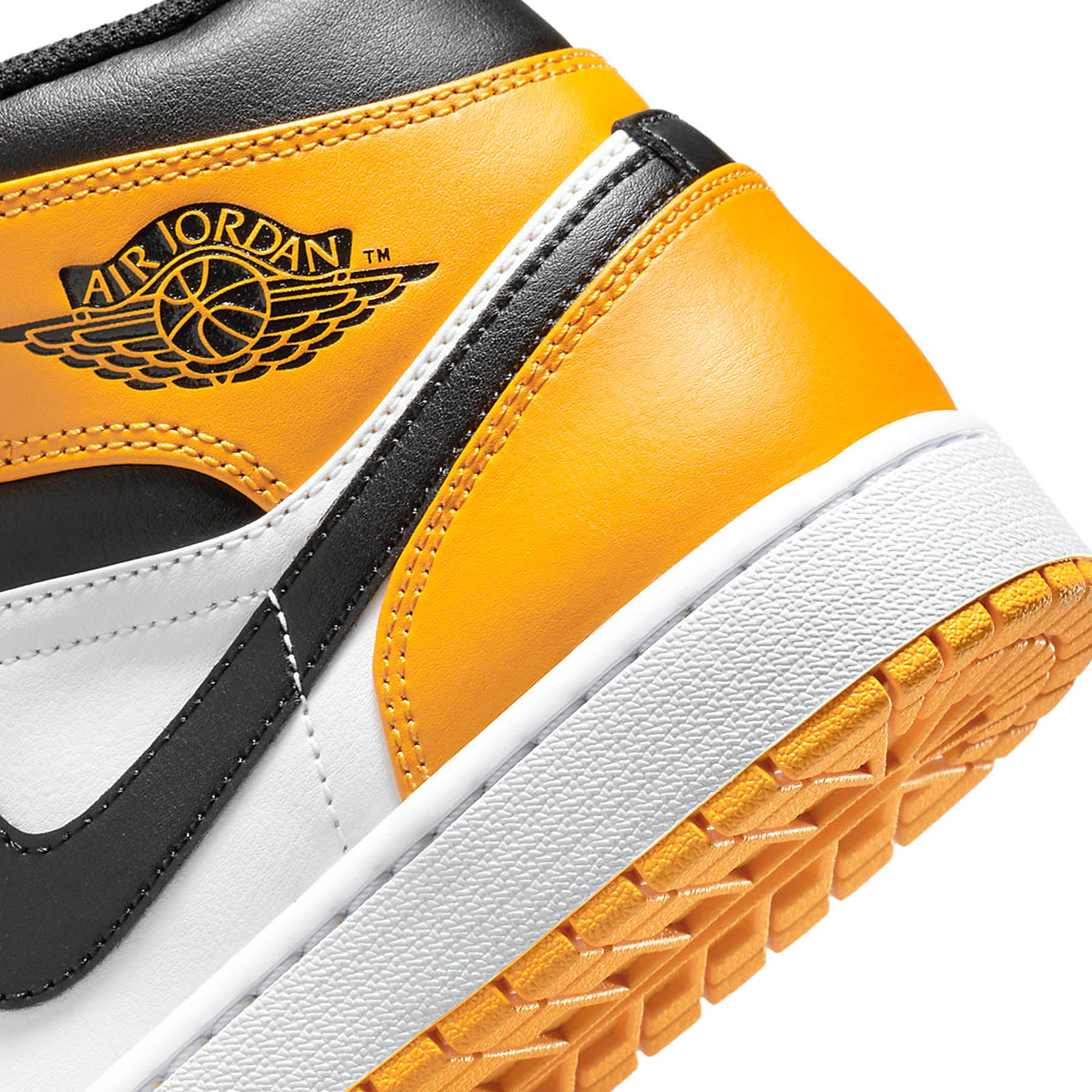 Air Jordan 1 Mid Reverse Yellow Toe Kick Game