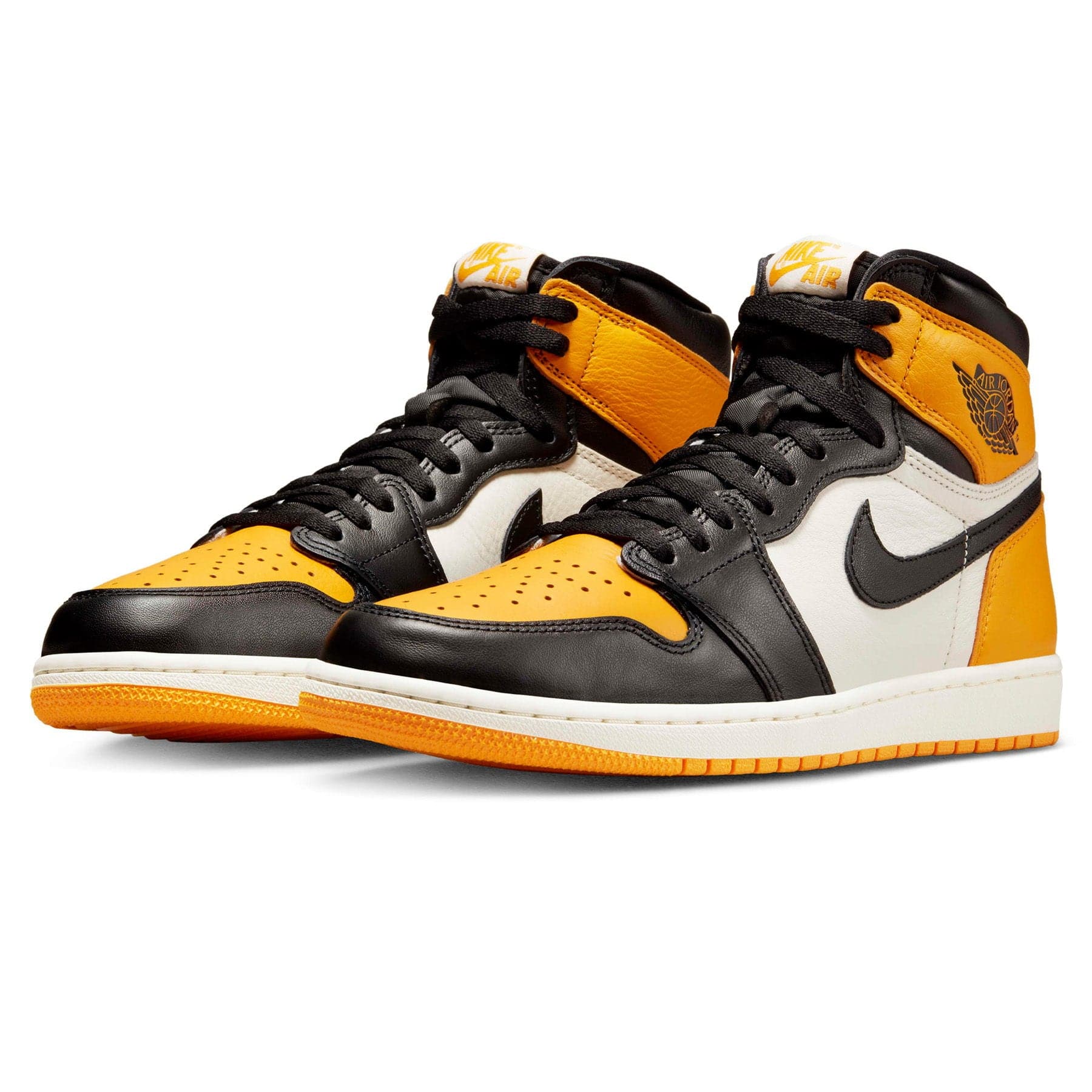 Black and yellow jordan 1's hotsell