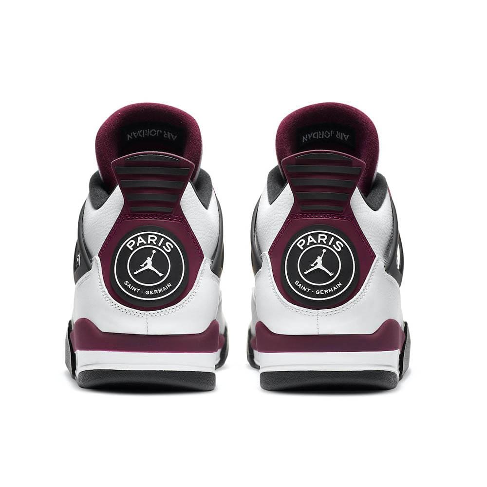 Paris Saint Germain x Air Jordan 4 Retro Bordeaux Kick Game