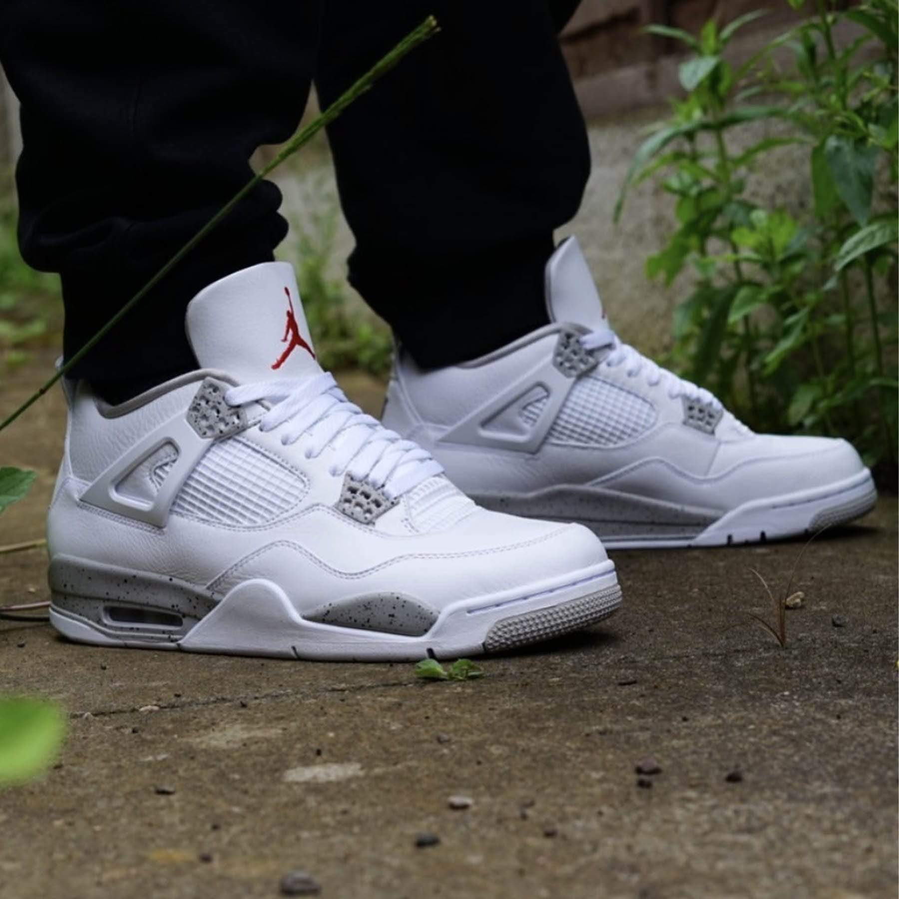 Air Jordan 4 Retro 'White Oreo' — Kick Game