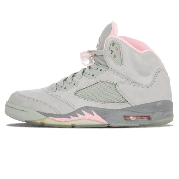 Jordan 5 hot sale pink grey