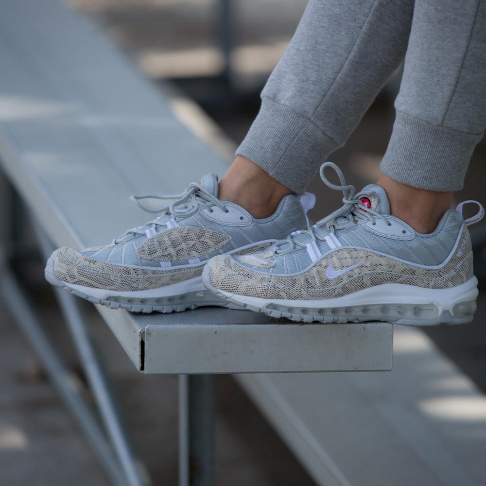 Nike x Supreme Air Max 98 'Cream-Reflect Silver' — Kick Game