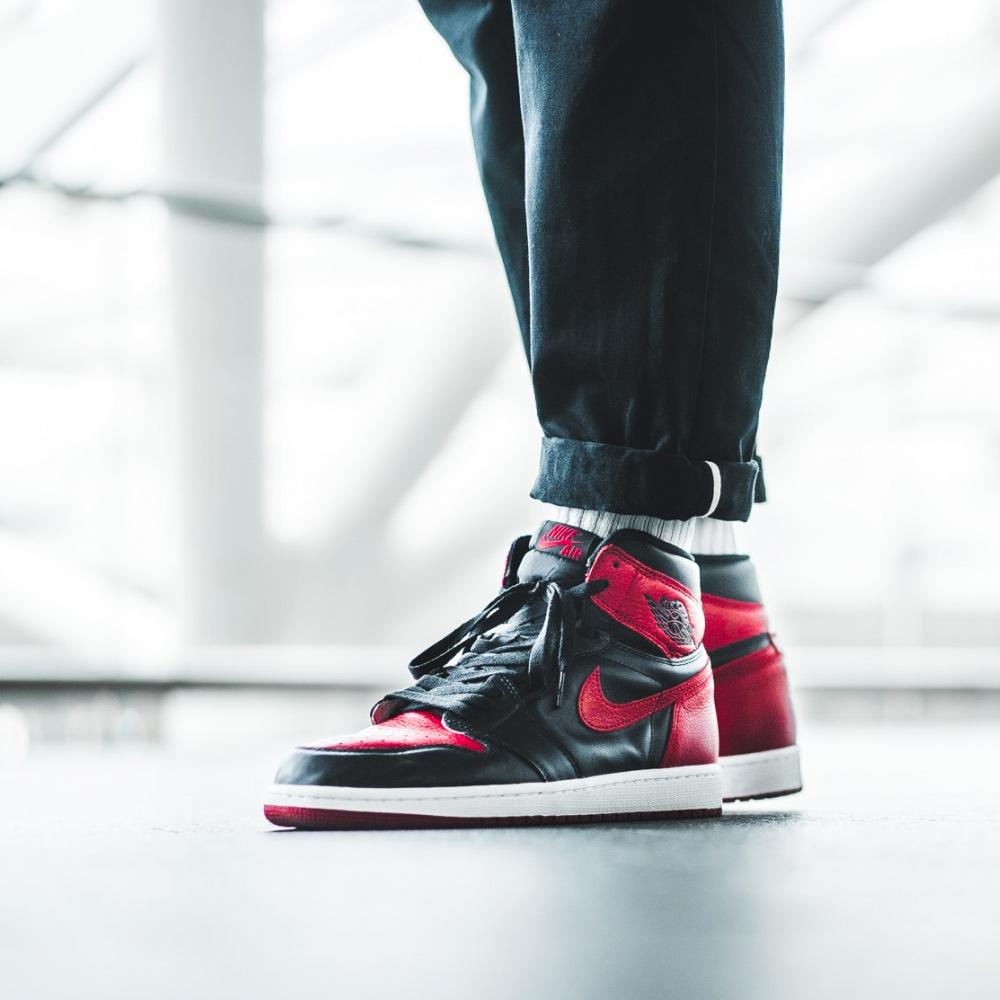 Air Jordan 1 Retro High OG Bred 2016 Banned — Kick Game