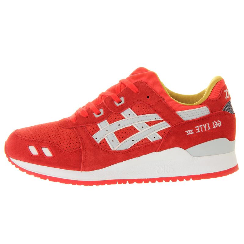 ASICS Gel Lyte III Fiery Red Suede Xmas - Kick Game