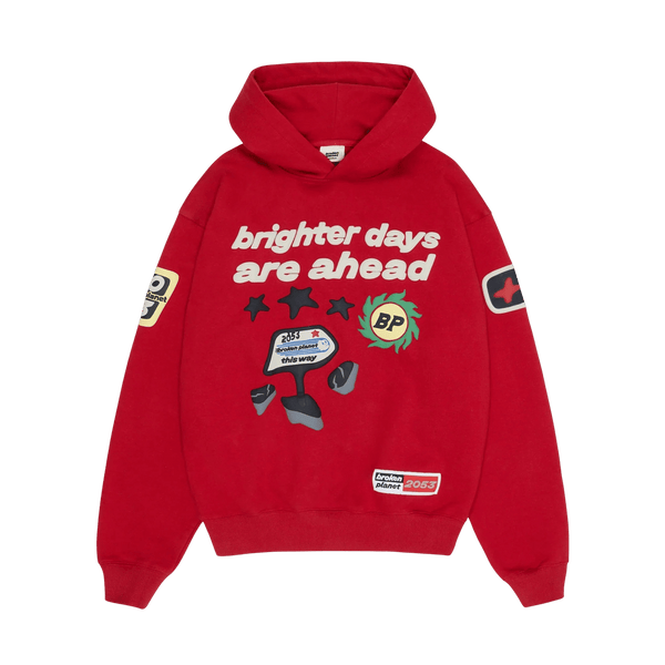 Broken Planet Hoodie 'Brighter Days Are Ahead' — Kick Game