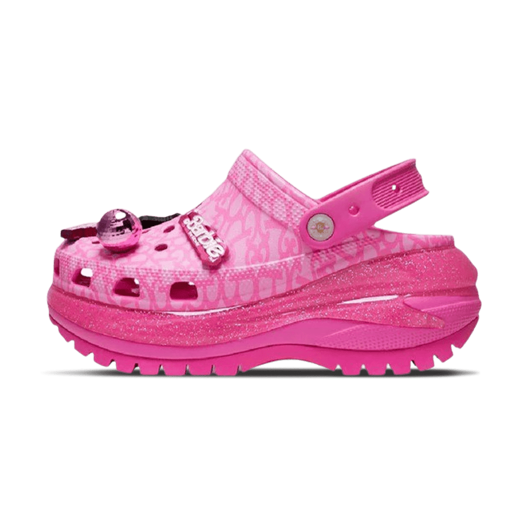 Crocs Mega Crush Clog x Barbie The Movie 'Electric Pink' - Kick Game