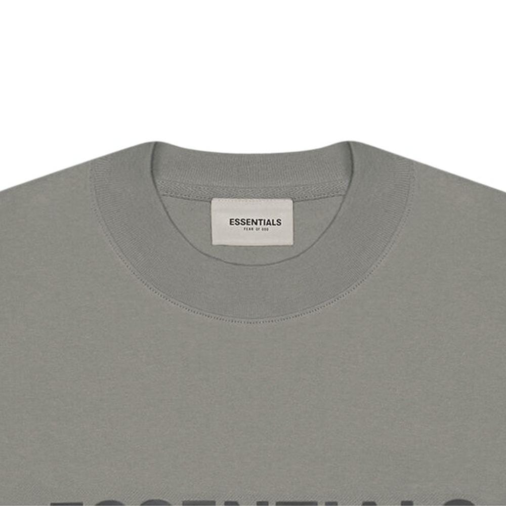 Fear of God Essentials 3D Silicon Applique Boxy Long Sleeve T