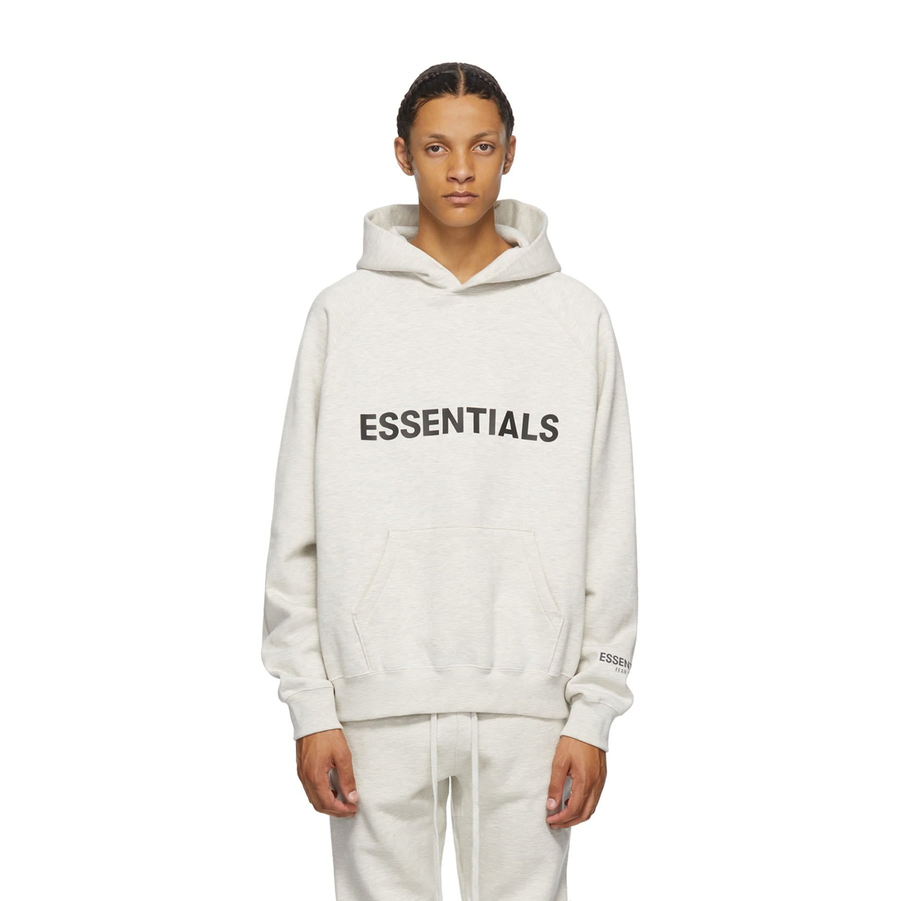 ESSENTIALS  pullover oatmeal