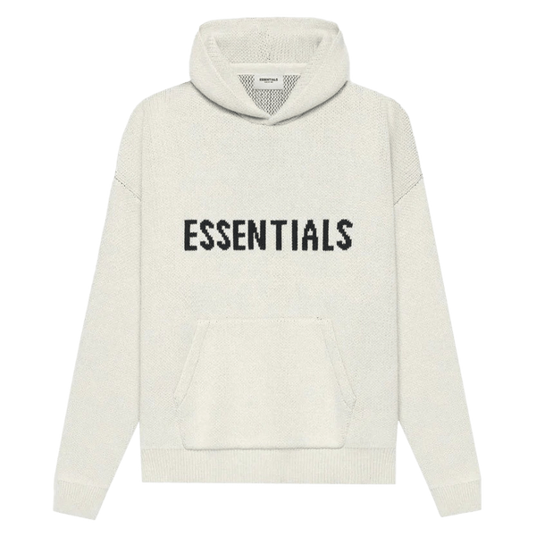 Fear of god essentials knit sweater buttercream sale