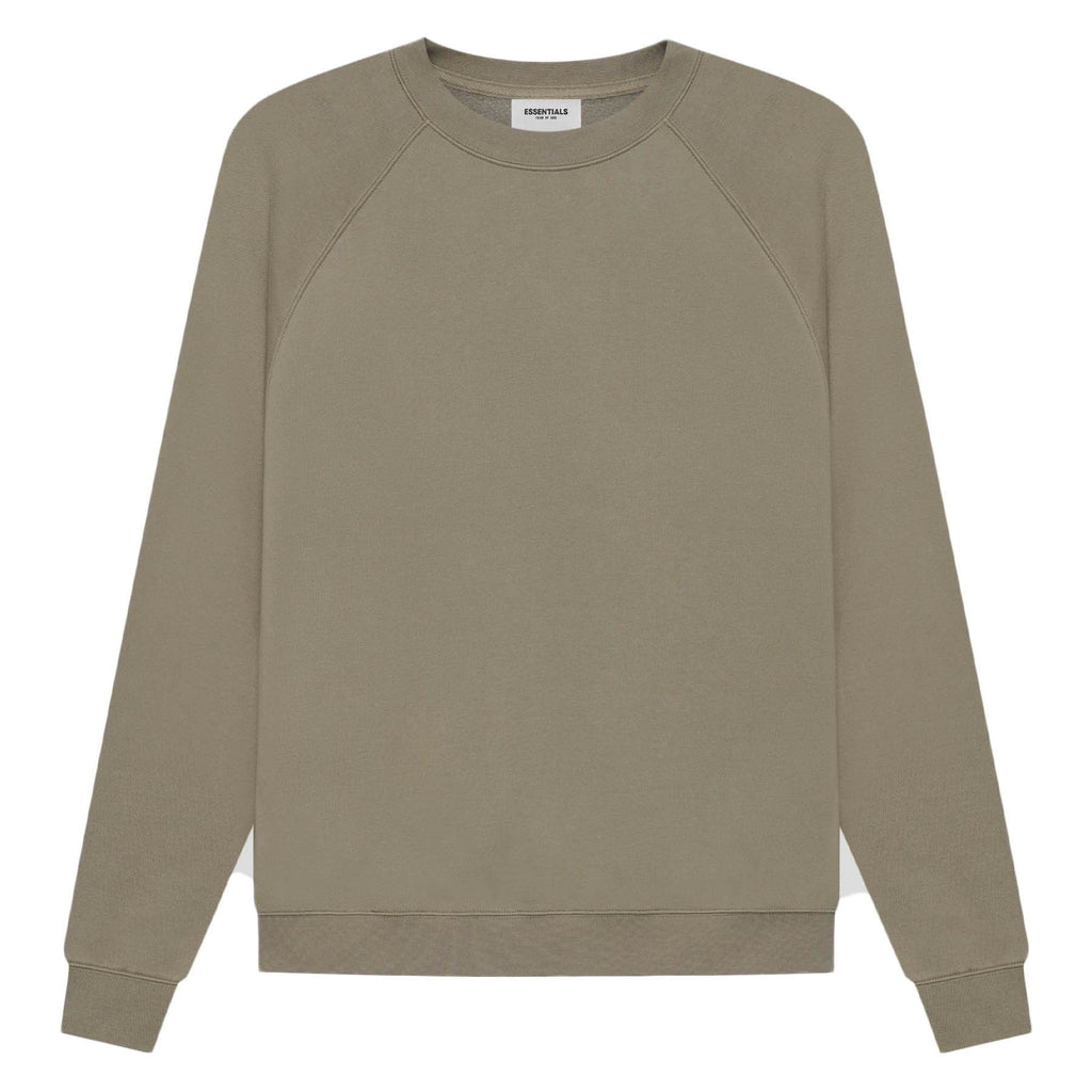 Fear of God Essentials Pull-Over Crewneck 'Taupe' - Kick Game