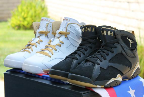 Air Jordan - Golden Moments Pack 6 - 7 Retro — Kick Game