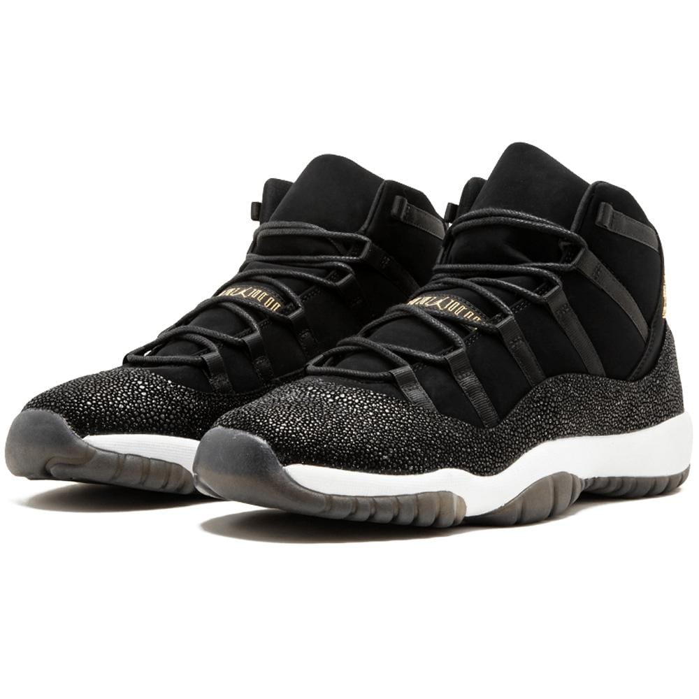 Black and gold 11s best sale