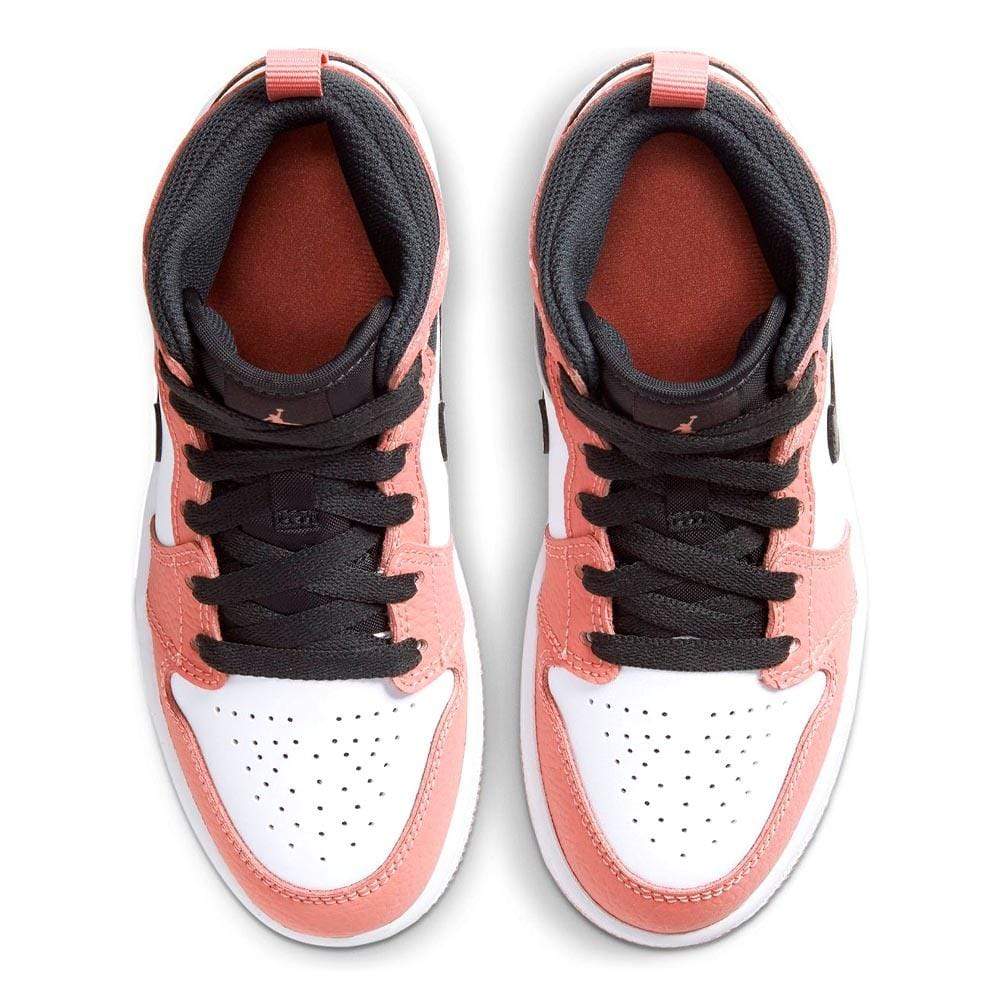 Nike Air Jordan 1 Mid TD popular Pink Quartz White 644507-603 Baby Toddler Size 6C