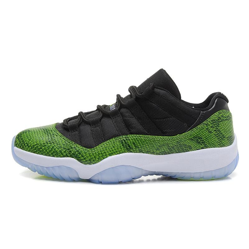 Air Jordan 11 Low Green Snakeskin - Kick Game