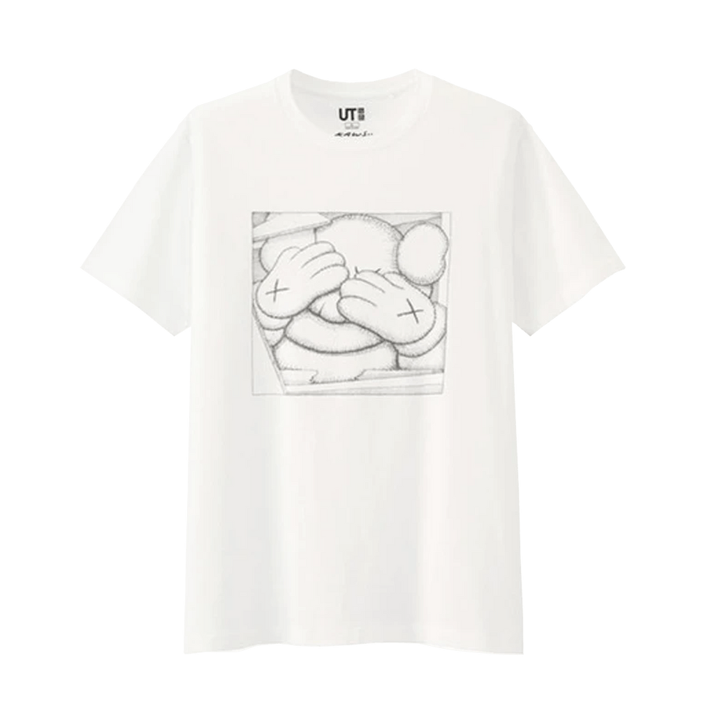 KAWS x Uniqlo Chum Tee (Asia Sizing) White - Kick Game