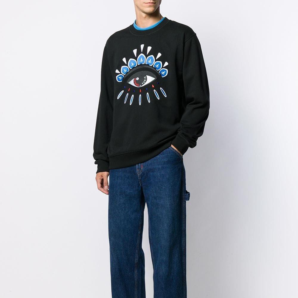 Kenzo Eye Sweatshirt 'Black' - Kick Game