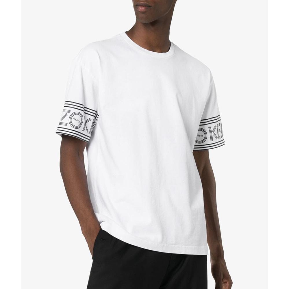 Kenzo Logo Trimmed T-Shirt "White" - Kick Game