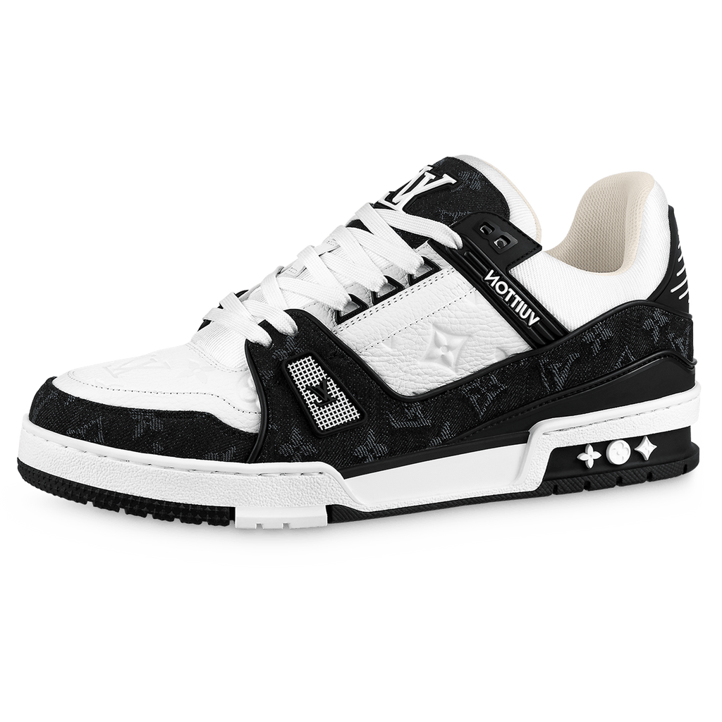 Louis Vuitton Trainer Sneakers (Black)