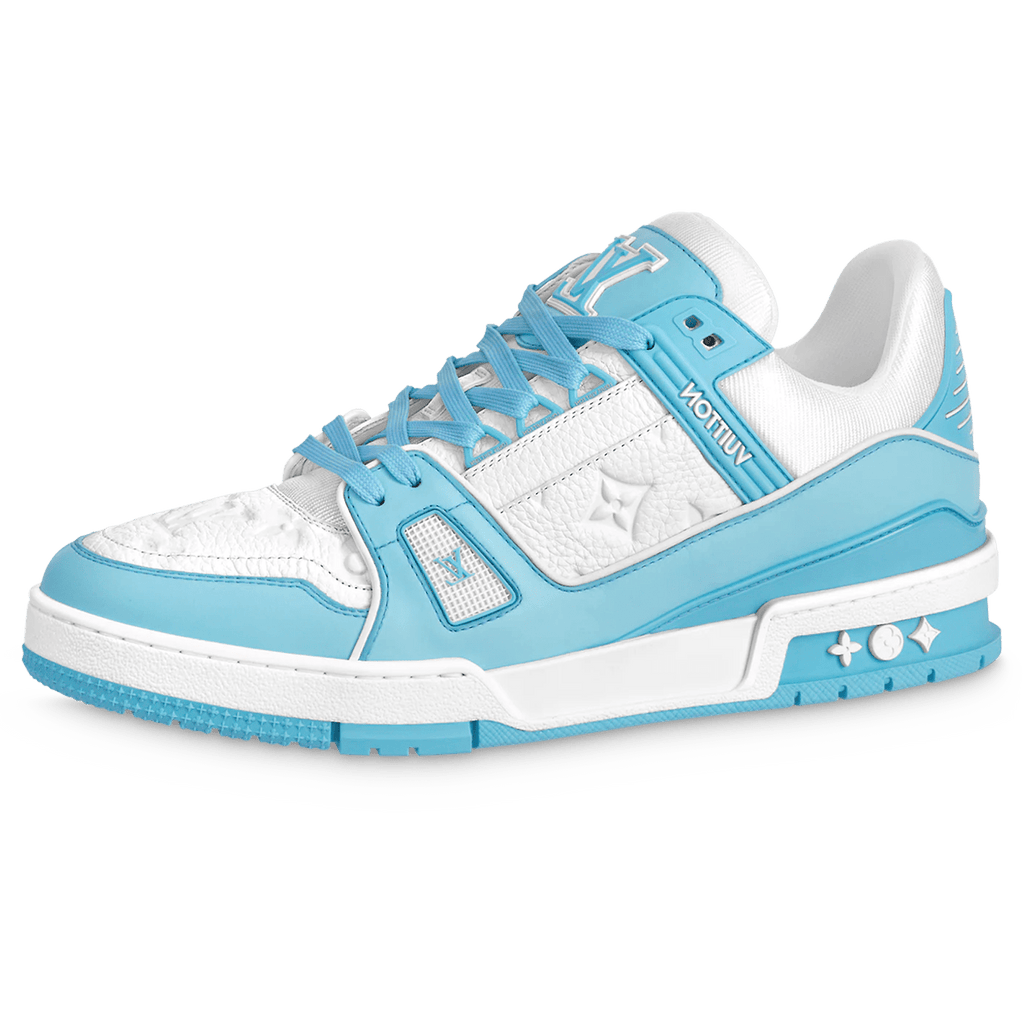 LV Trainer Sneaker Light blue