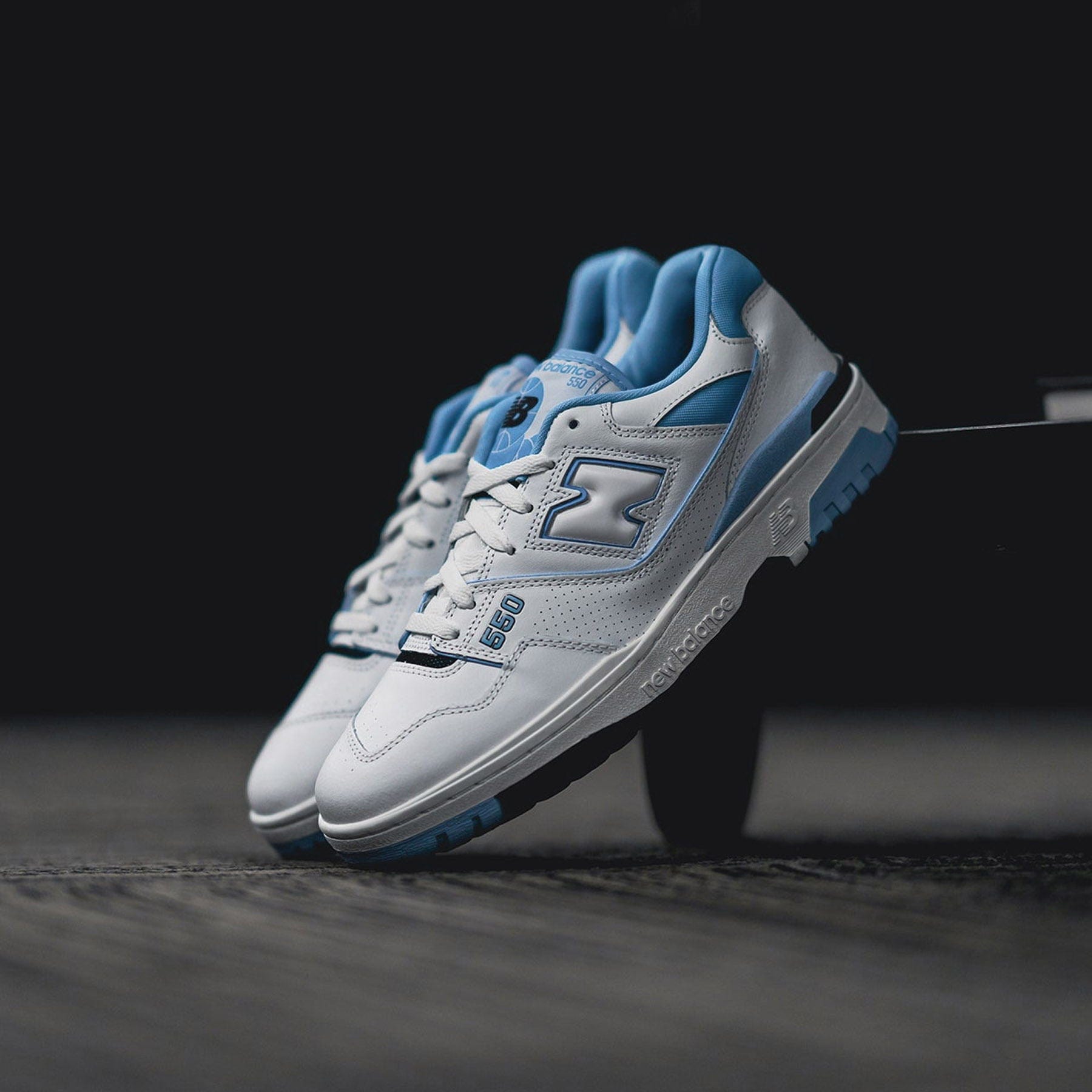 New Balance outlet 550 White and Blue