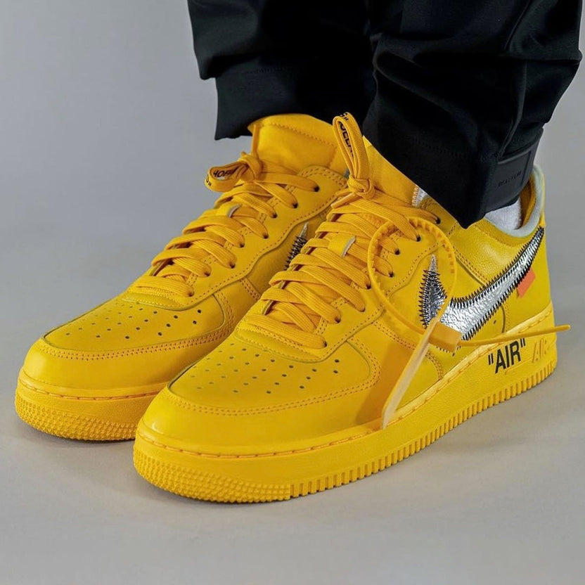 Off-White x Nike Air Force 1 Low ‘Lemonade’ — Kick Game