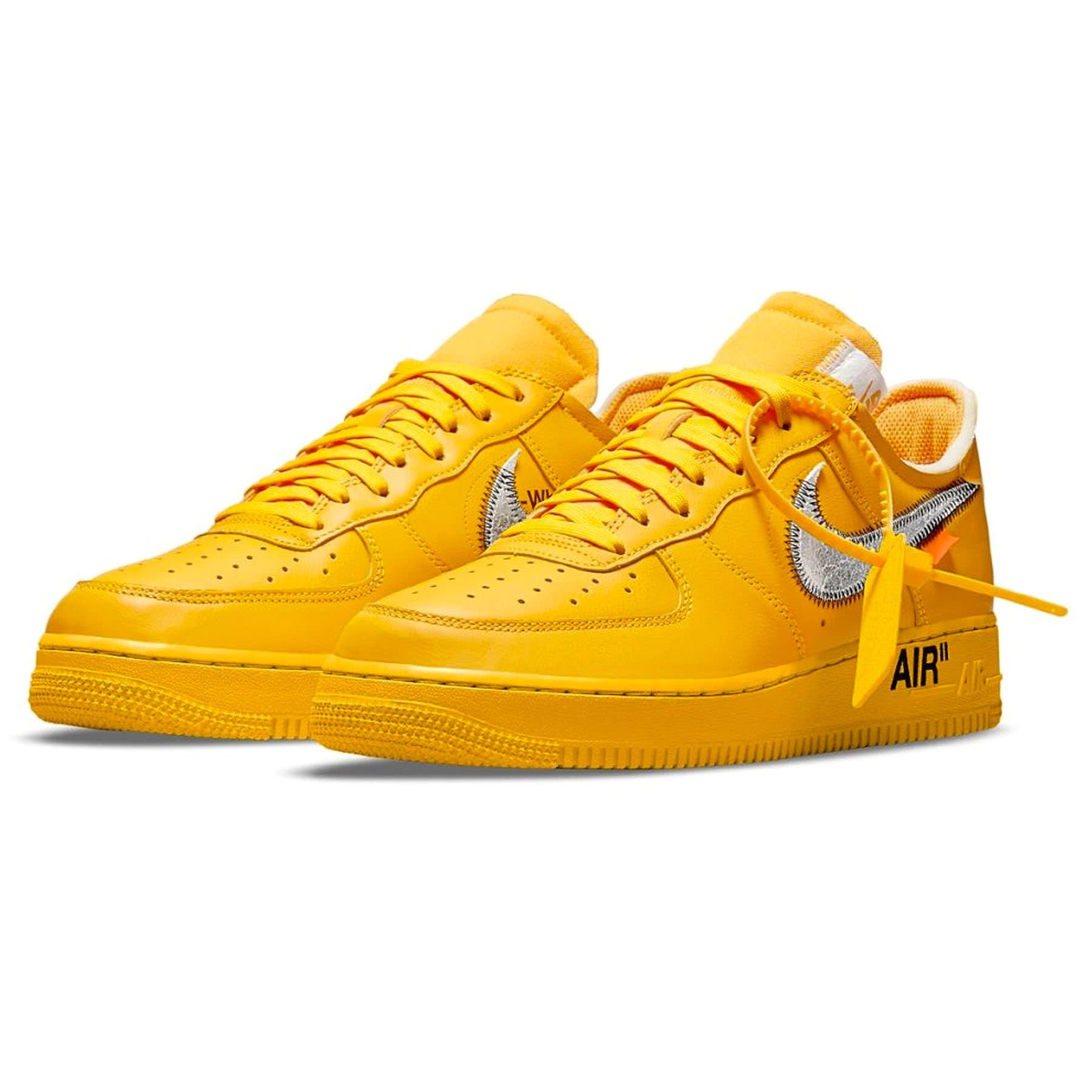 Off white af1 yellow on sale