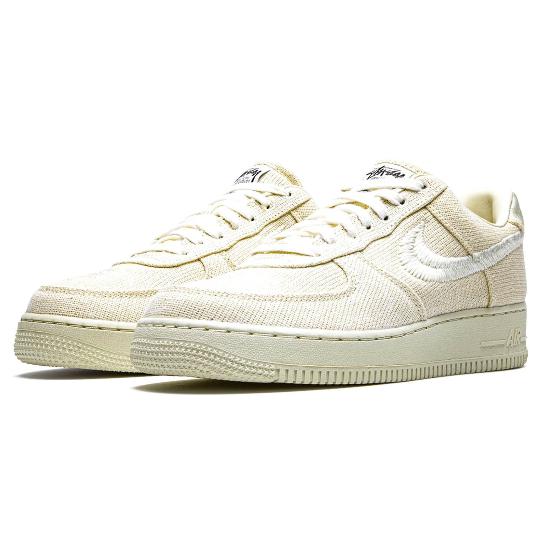 Nike Stussy x Air Force 1 Low 'Fossil' — Kick Game