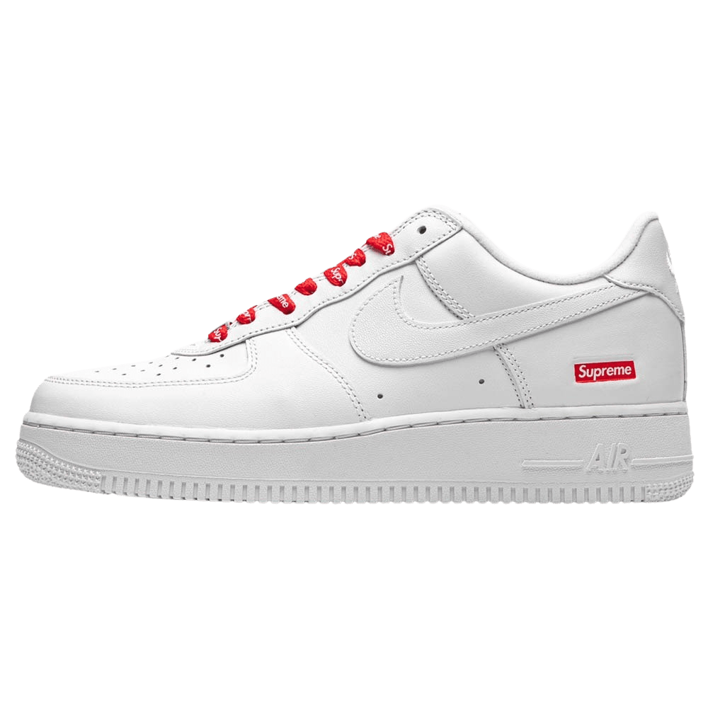 Nike Air Force 1 AF1 GS Utility Reflective White Red Swoosh UK 4 5 6 7 US  New