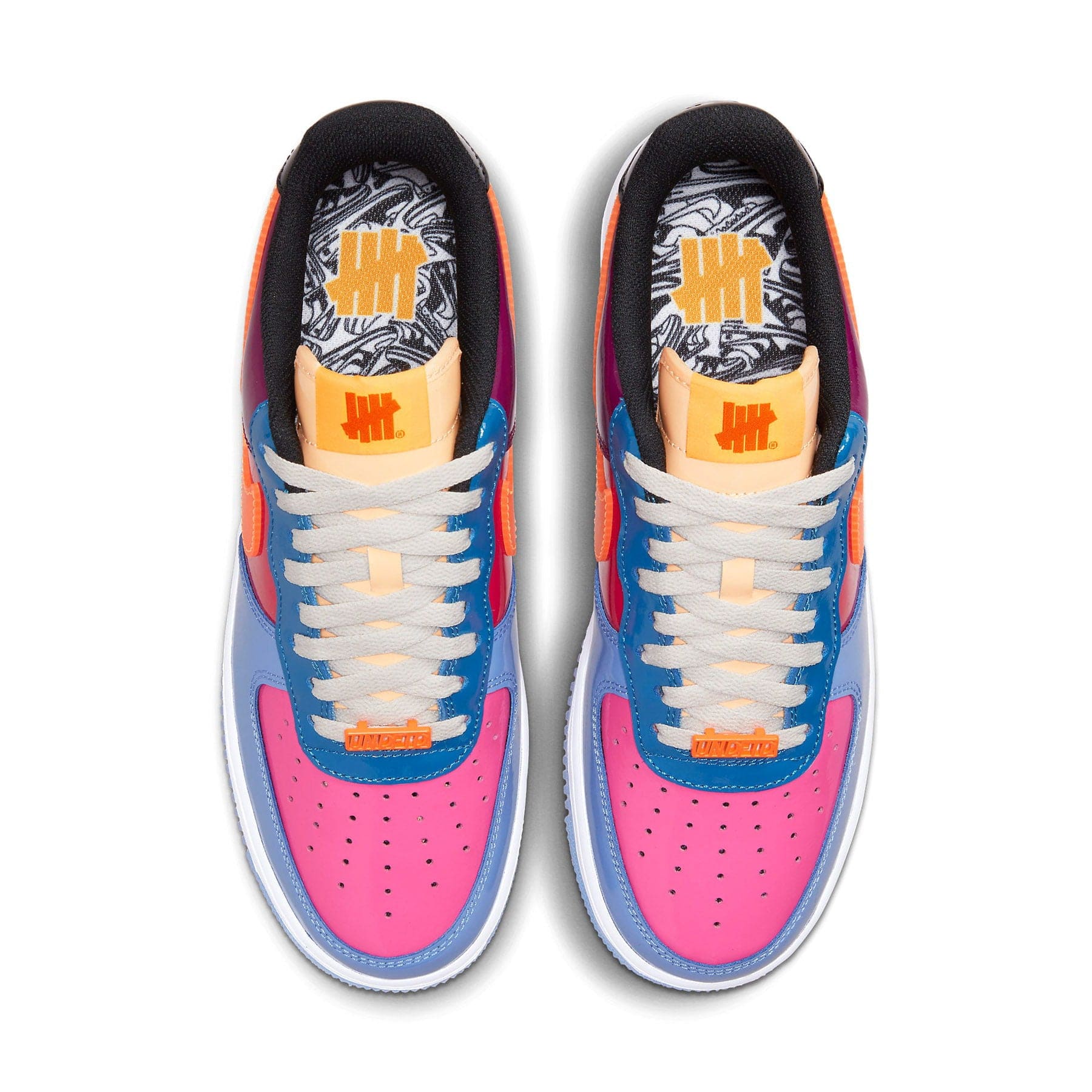 Undefeated x Nike Air Force 1 Low 'Total Orange' — Kick Game