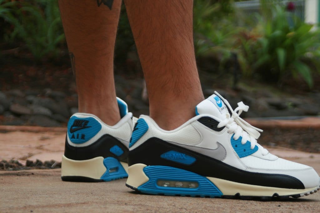 Nike Air Max 90 OG Vintage Laser Blue Kick Game