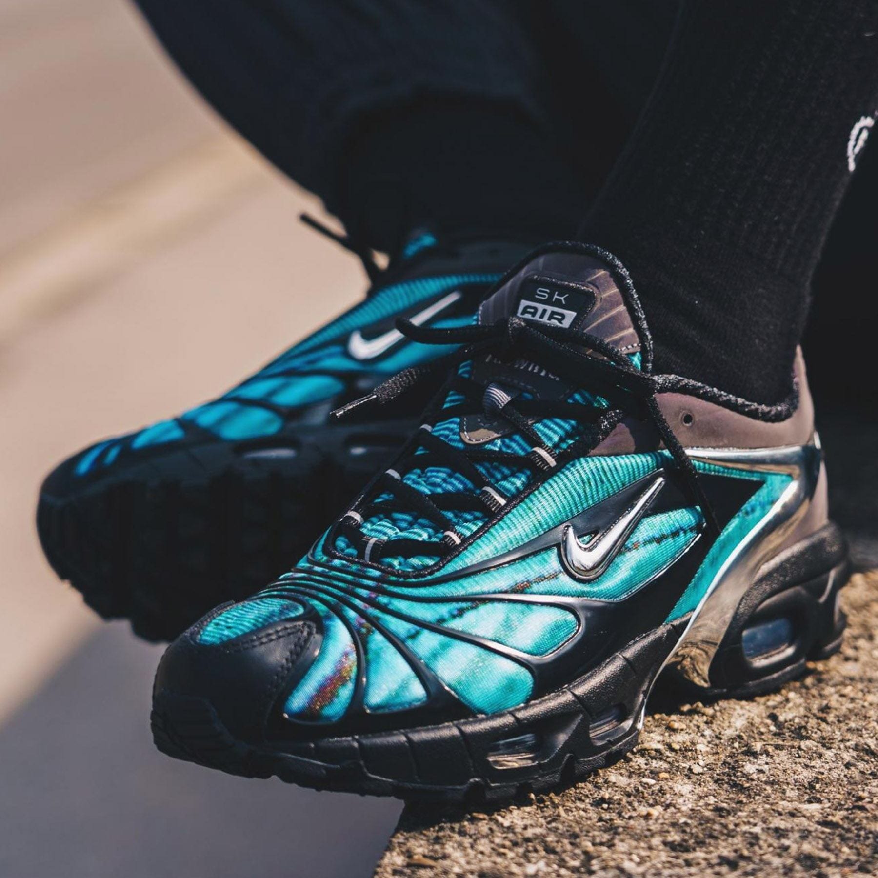 Skepta x Nike Air Max Tailwind 5 'Bright Blue' — Kick Game