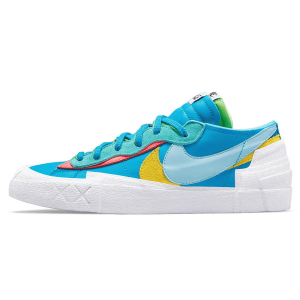 KAWS x sacai x Nike Blazer Low 'Neptune Blue' — Kick Game