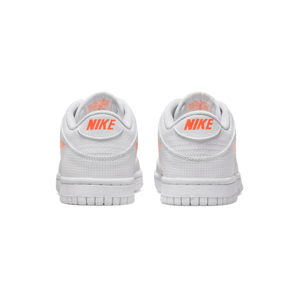 Nike Dunk Low GS 3D Swoosh White Grey - Kick Game