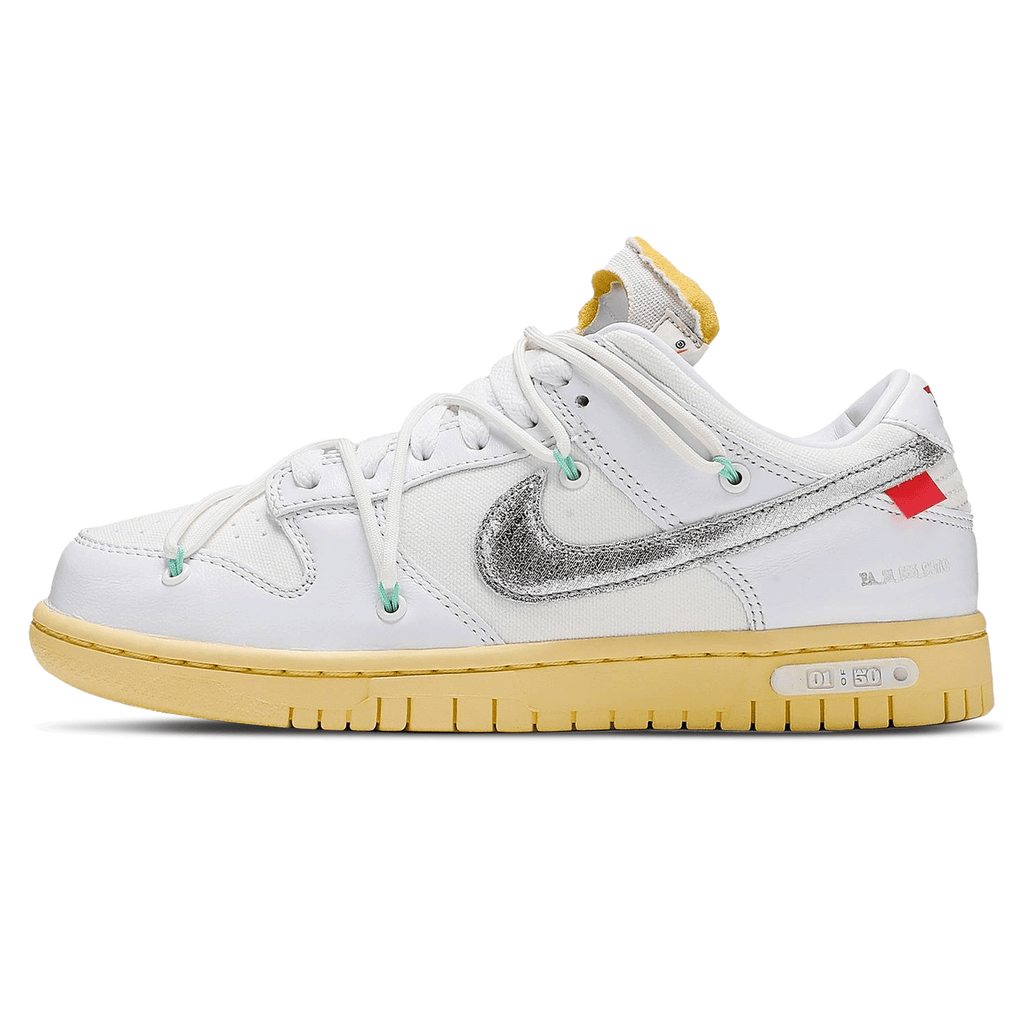 OFF-WHITE NIKE DUNK LOW 01of50 【送料込み】