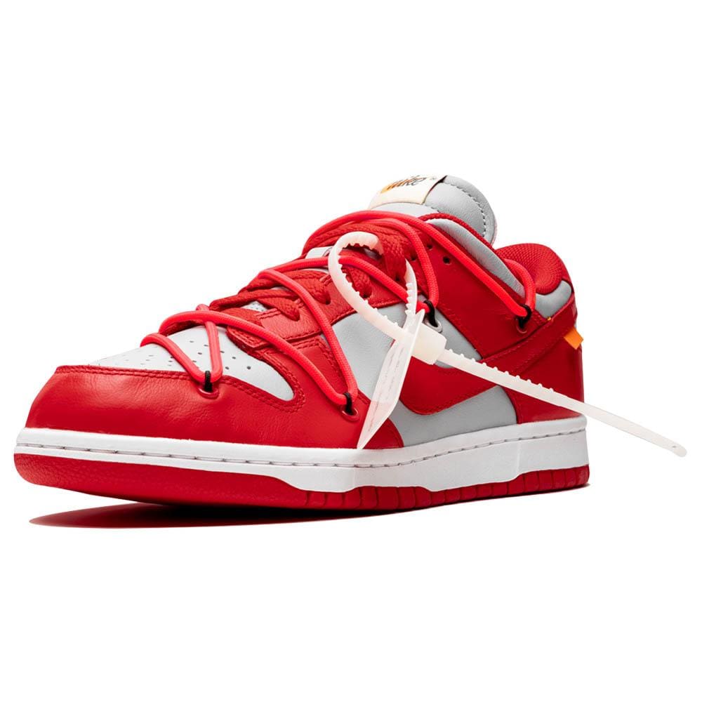 OFF - WHITE x Nike speckled Dunk Low 'University Red' — RvceShops ...