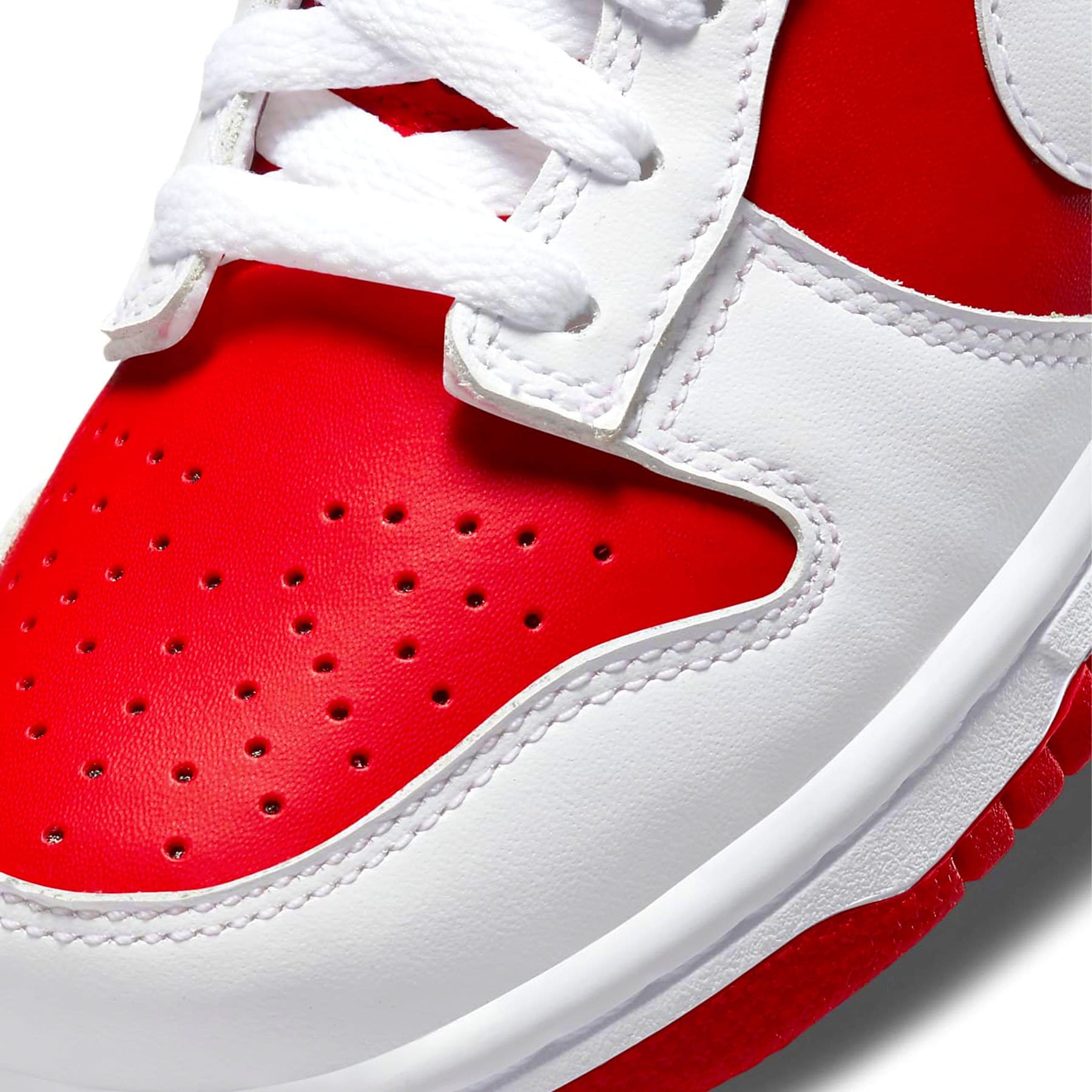 Nike Dunk Low GS 'White University Red' — Kick Game