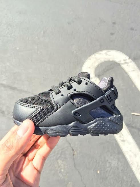 Nike Huarache Run TD Triple Black - Kick Game